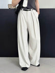 Corporate Wide Leg Pant Office Work Trouser Women