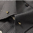 Men's Plaid Non-Iron Slim Fit Dress Shirt – Empire Collar Business Casual | Canada & USA