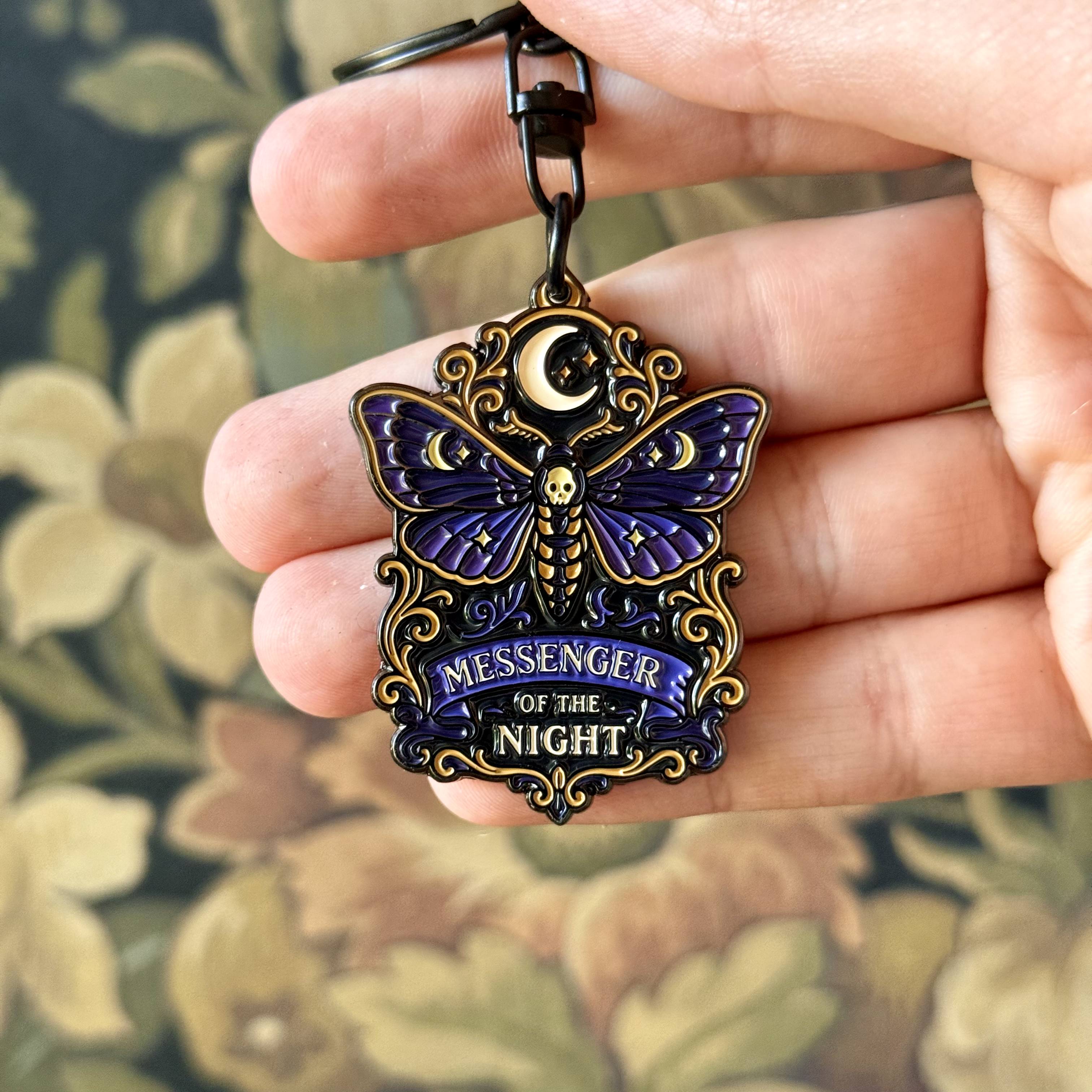 Messenger of the Night Keychain