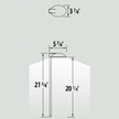 Luminaire paysager pour allées - 0109