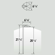 Luminaire paysager pour allées - 0110