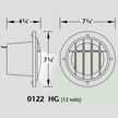 Luminaire paysagé pour enfouissement - 0122