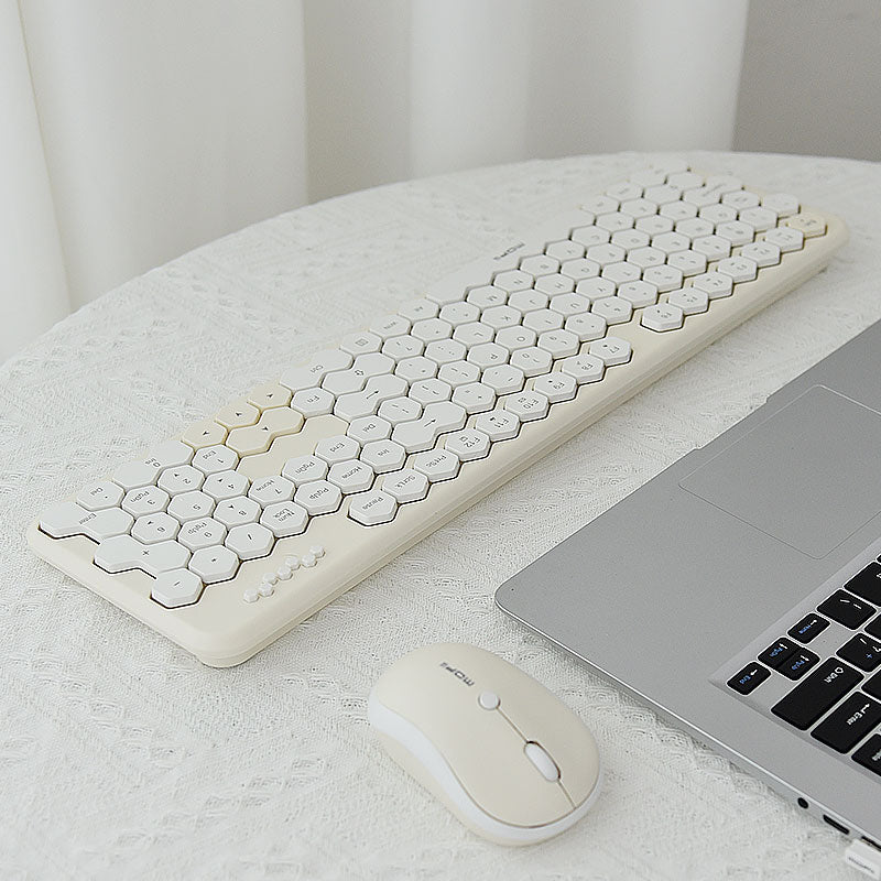 Skywalker Wireless Honeycomb Keyboard and Mouse Set – Ergonomic Combo Canada