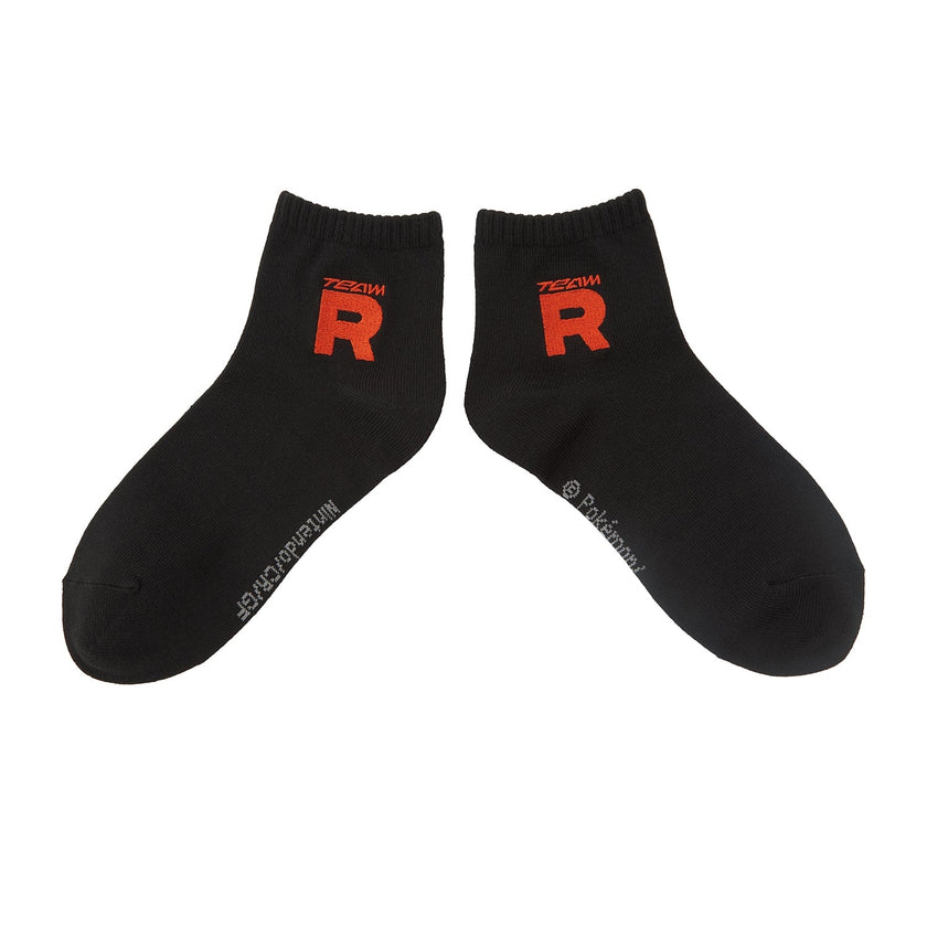 Team Rocket (Japanese) Mid-Length Socks Black