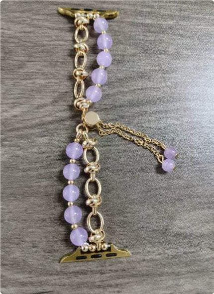 Women Fashion Smart watch Beaded Replacement Watch strap
