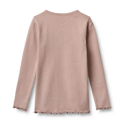 Long Sleeve T-shirt Ida | Rose Powder | Wheat Kids
