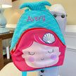 Kids Nylon Cartoon Animal Backpack – Embroidered, Lightweight, 4 Colours