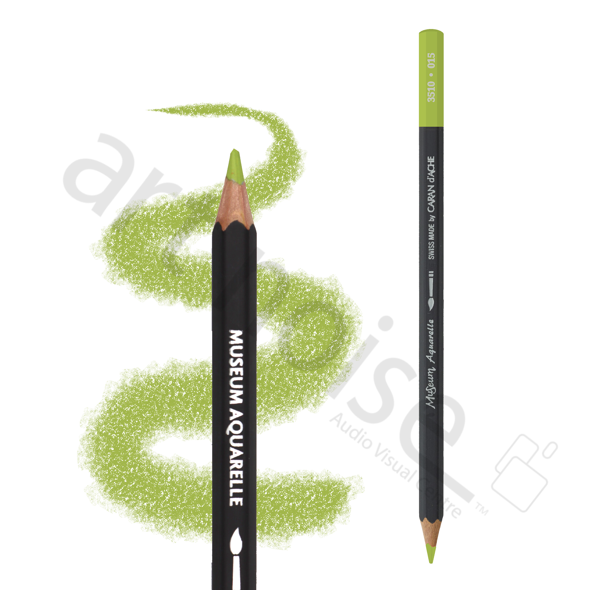 Caran d'Ache - Museum Watercolour Pencil - Blues & Greens
