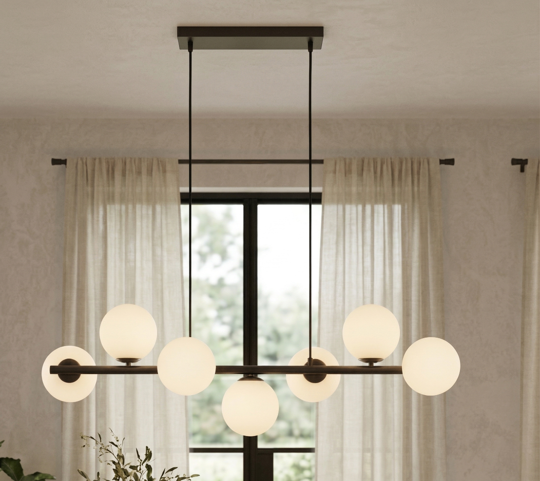 ESTERA Brown Scandinavian  Pendant Light 7