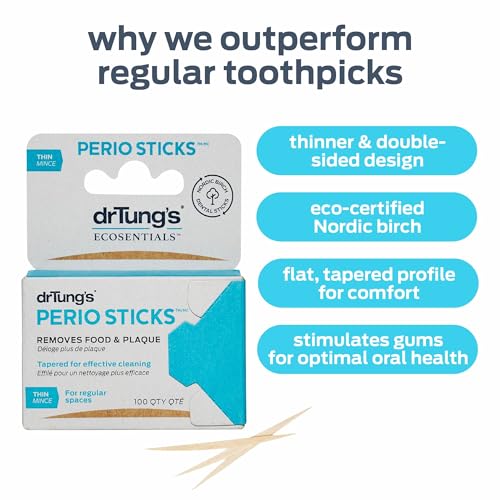 DrTung's - Perio Sticks - Thin (100pc)