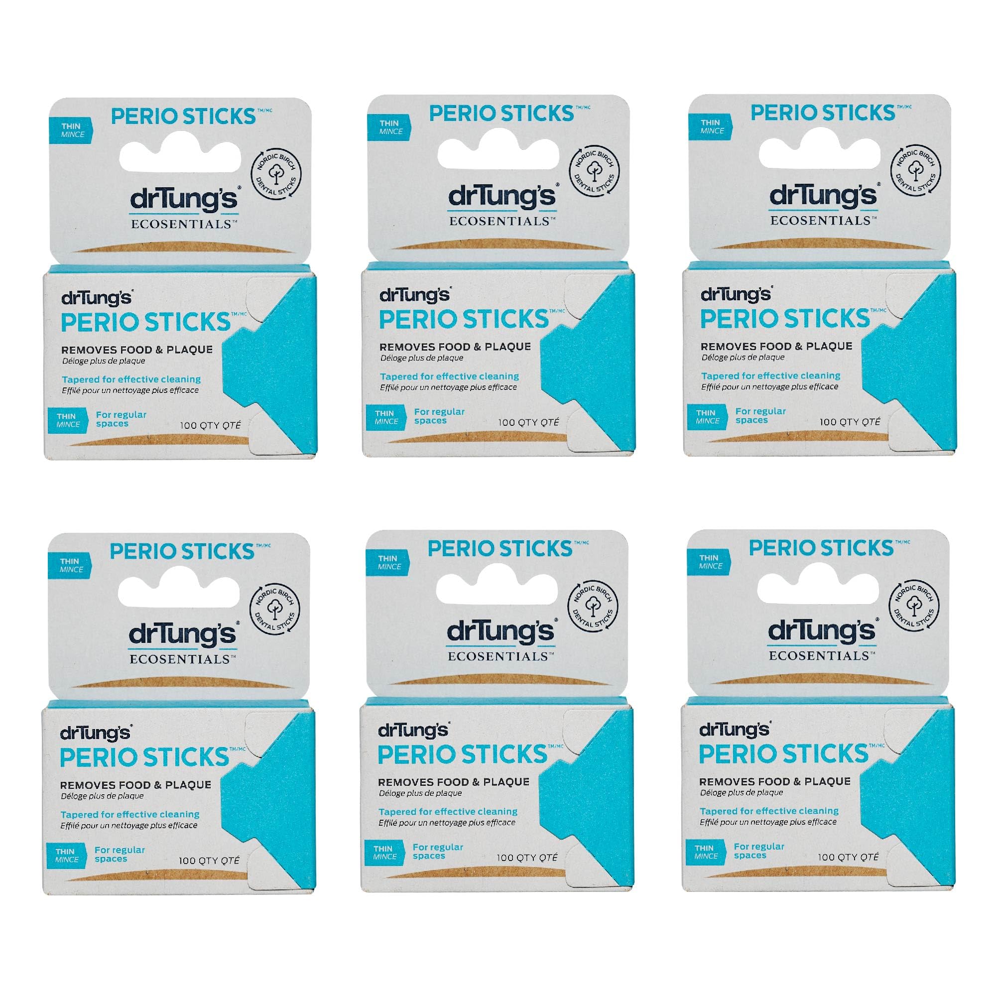 DrTung's - Perio Sticks - Thin (100pc)