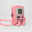 Cute Game Controller Cartoon Messenger Bag for Girls – Mini Oxford Crossbody | Pink