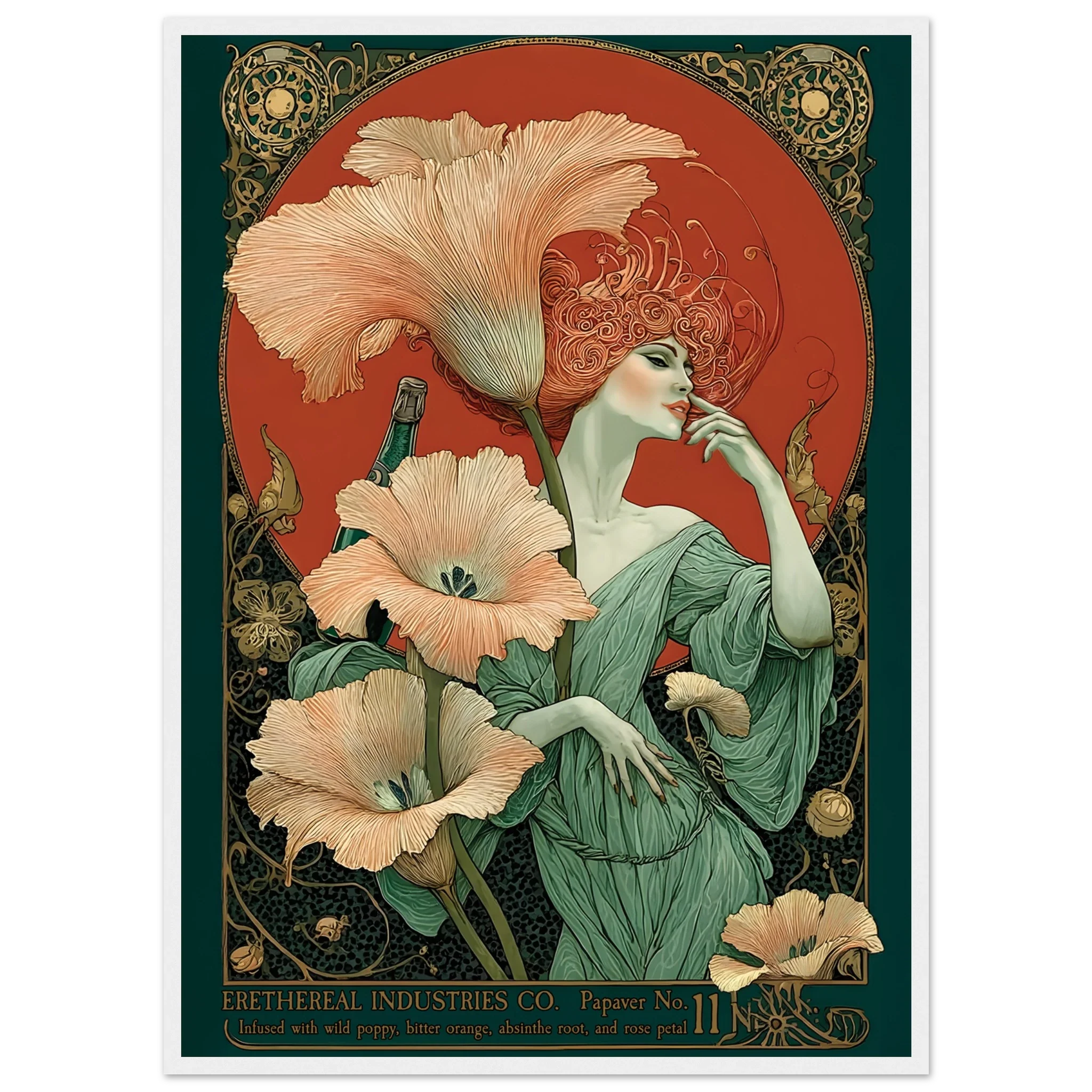 Papaver Vermouth - Poster & Framed Print