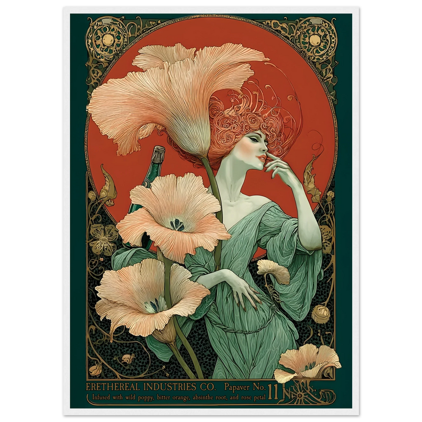 Papaver Vermouth - Poster & Framed Print
