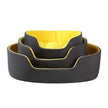 Oval Bolster Dog & Cat Bed – All-Season Sponge Pet Nest | S to XXL