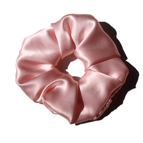 Fashion Silk Satin Hair Scrunchies Hair Ties Ponytail Holder