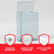 EVORETRO Display Case Protector for Small amiibo 12.9x7x19 PET Protector Pack of 10