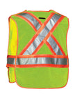 5-Point Tear-away Safety Vest One-Size – Custom Logo & Text Available
