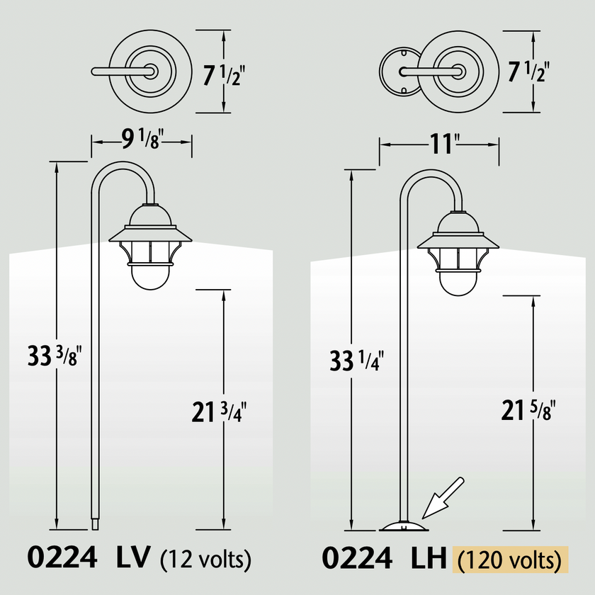 Luminaire paysager pour allées - San Francisco 0224