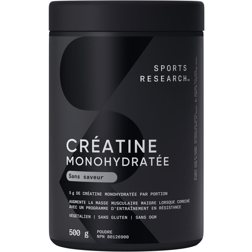 Sports Research - Creatine Monohydrate (454g)