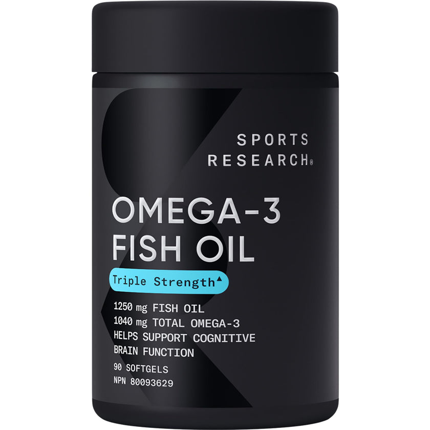 Sports Research - Omega 3 Fish Oil (120sg)