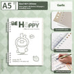 Kawaii Spiral Notebook – Detachable Coil Student Notepad A5/B5 | Frosted Cover