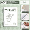 Kawaii Spiral Notebook – Detachable Coil Student Notepad A5/B5 | Frosted Cover