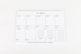 Weekly Organizer Pad