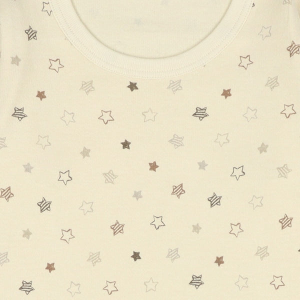 西松屋 ELFINDOLL 2枚組エイトロック長袖ロンパース肌着（星・羽） 正規品