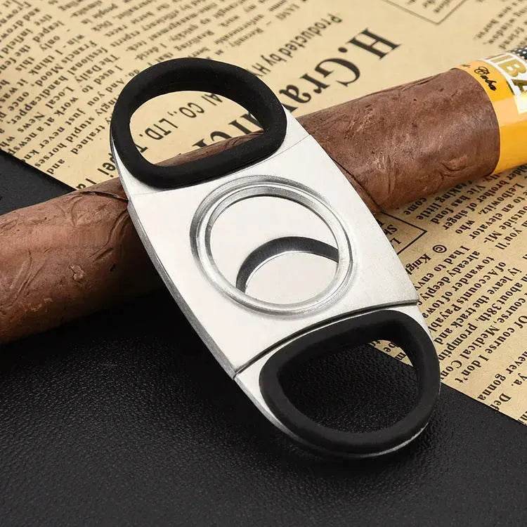 Portable Stainless Steel Cigar Cutter