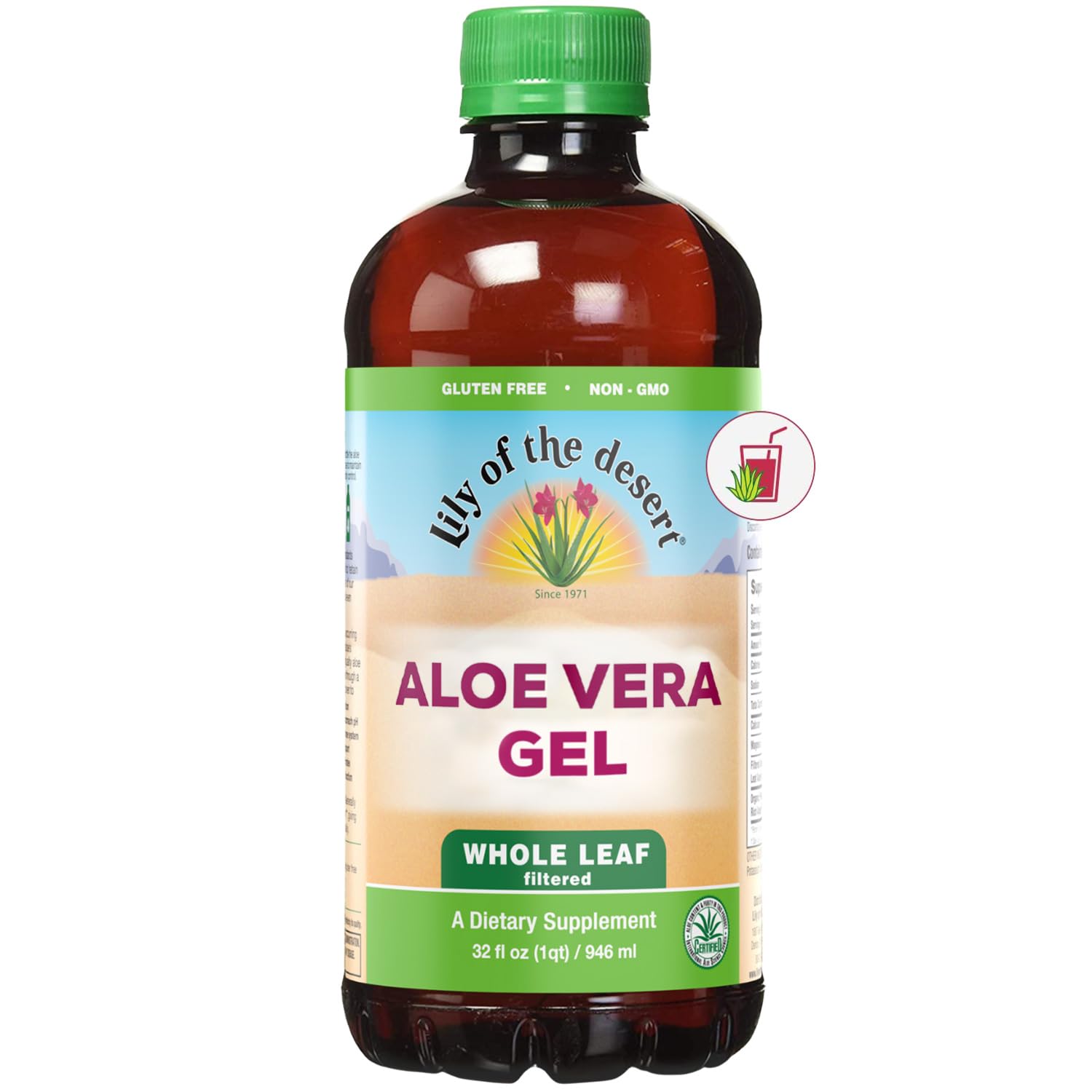 Lily Of The Desert - Aloe Vera Gel - Plastic (946ml)