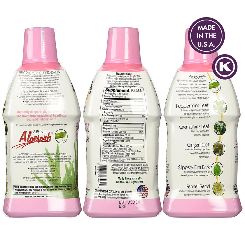Lily Of The Desert - Aloe Herbal Stomach Formula (946ml)