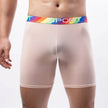 Summer Sports Spandex Plain Boxer Short Underwear for Men