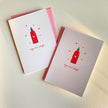 Hey, Hot Stuff! Mini Greeting Card