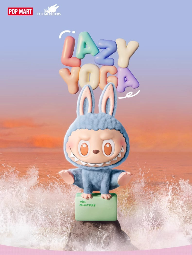 THE MONSTERS Labubu Lazy Yoga Series PVC Figures [pre order]