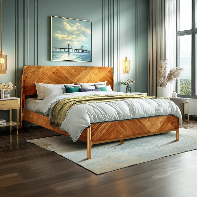 Bifrost Solid Wood Bed Frame