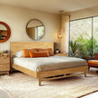 Elara Solid Wood Bed Frame