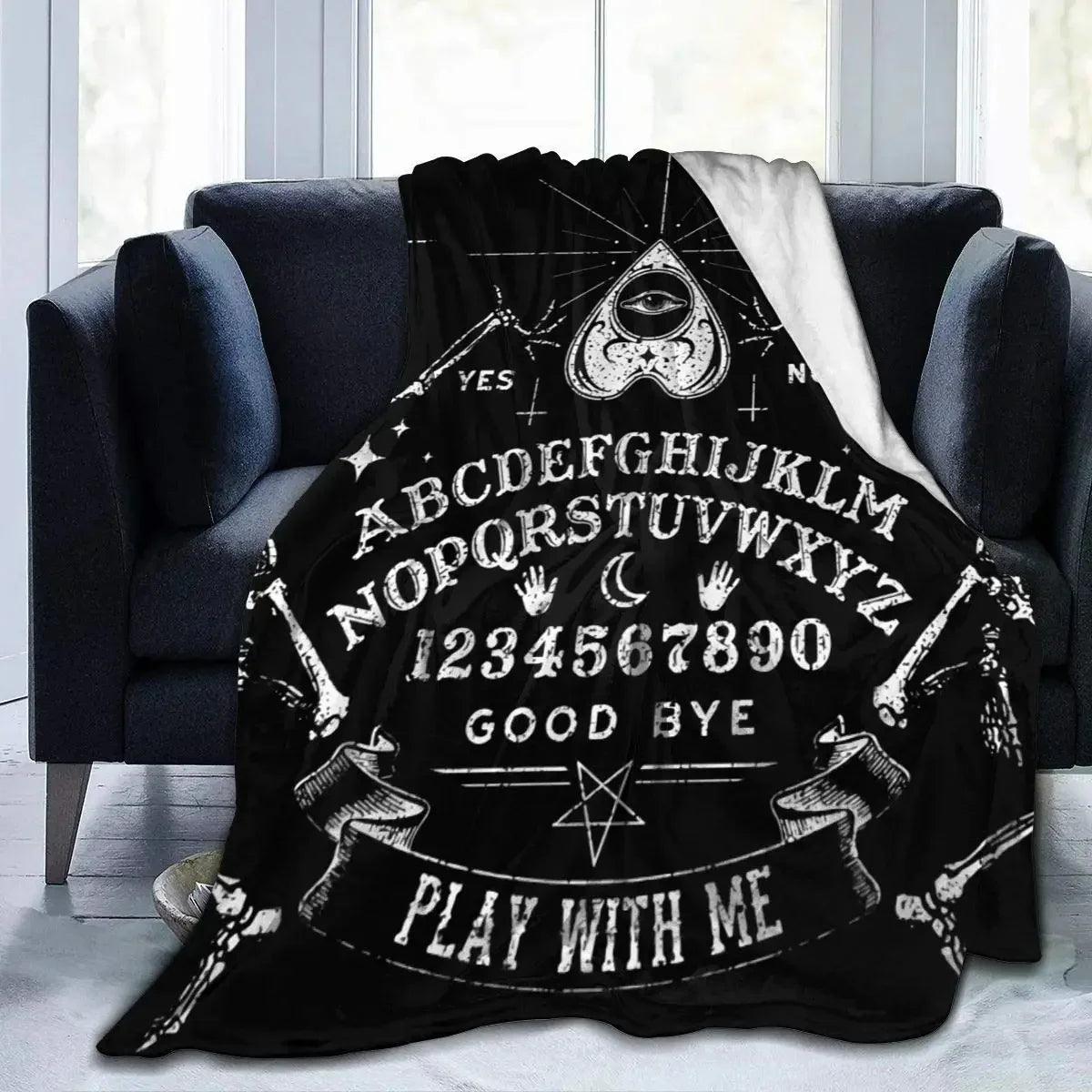 Halloween Witch Blanket Flannel Blanket