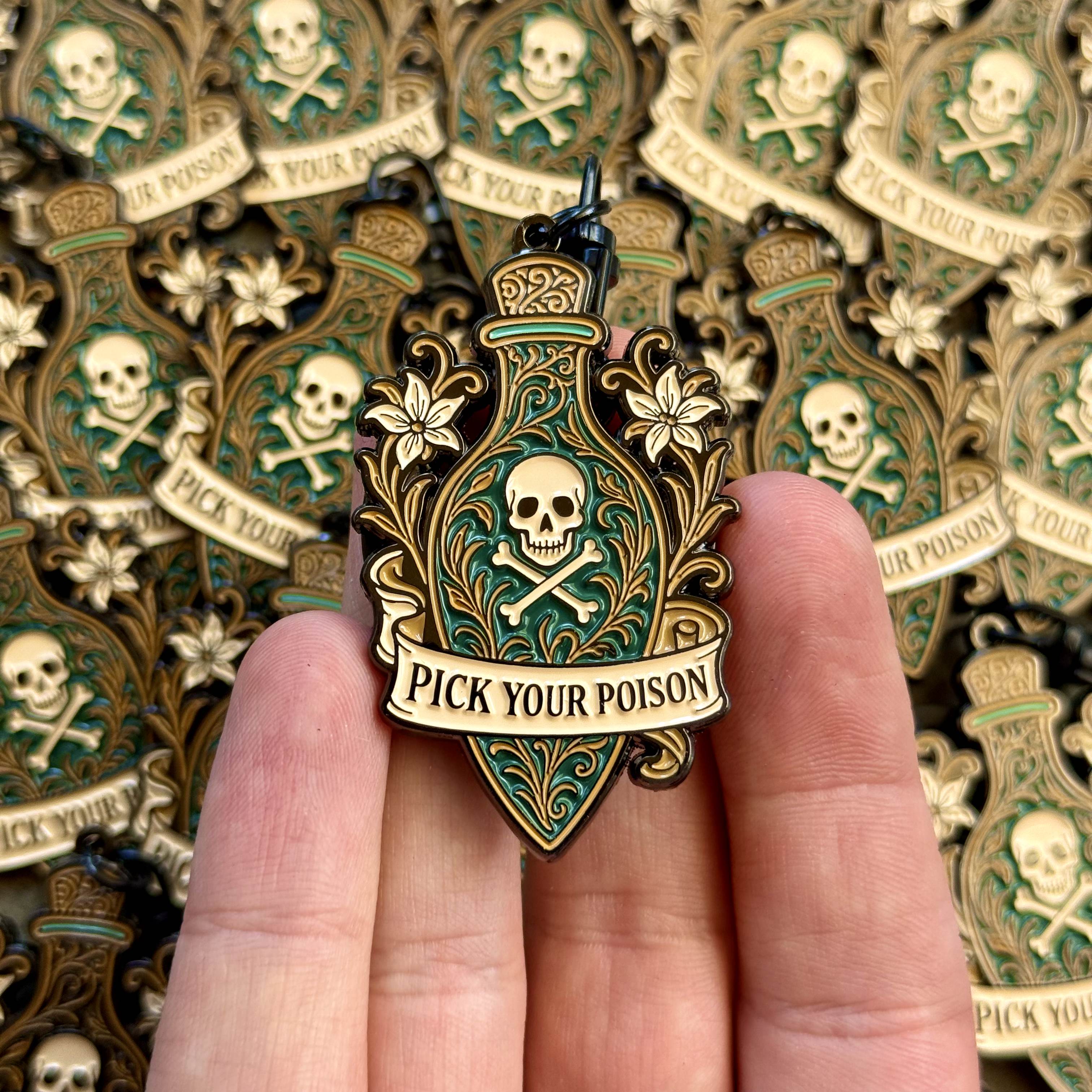 Pick your Poison Keychain