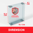 EVORETRO Display Case Protector for SH Figure Son Goku Super Hero PET Protector Pack of 10