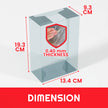 EVORETRO Display Case Protector for Small amiibo 12.9x7x19 PET Protector Pack of 10