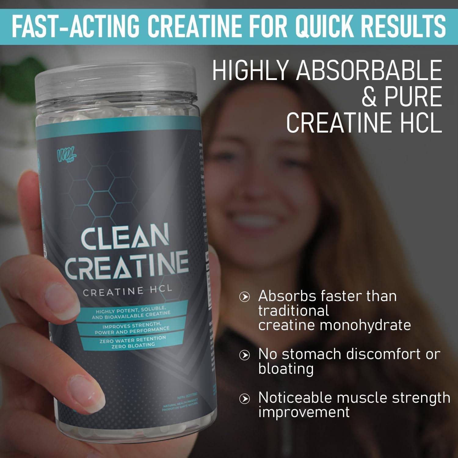 VNDL Project Creatine HCL Capsules