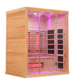 Blisspod, Venetian, Full Spectrum Indoor Premium Canadian Hemlock Ultra Low EMF Sauna, 11 Heaters & Chromotherapy– 3 Person
