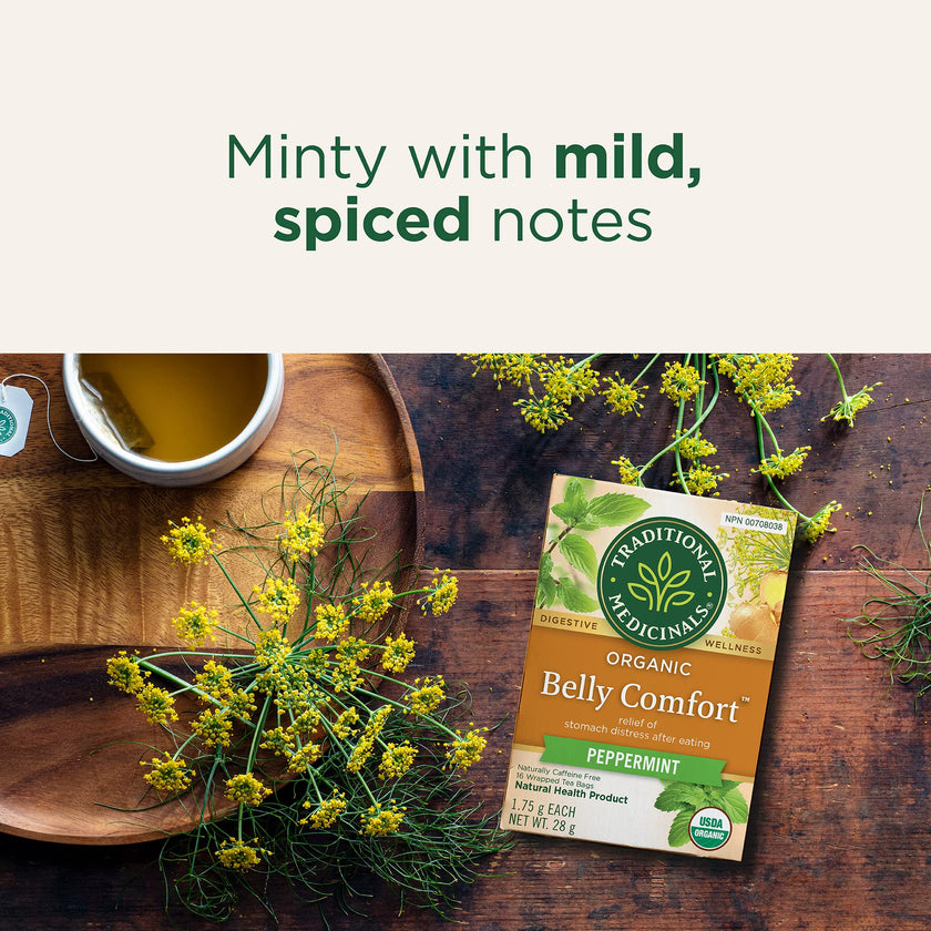 Traditional Medicinals - Belly Comfort Peppermint (16bg)