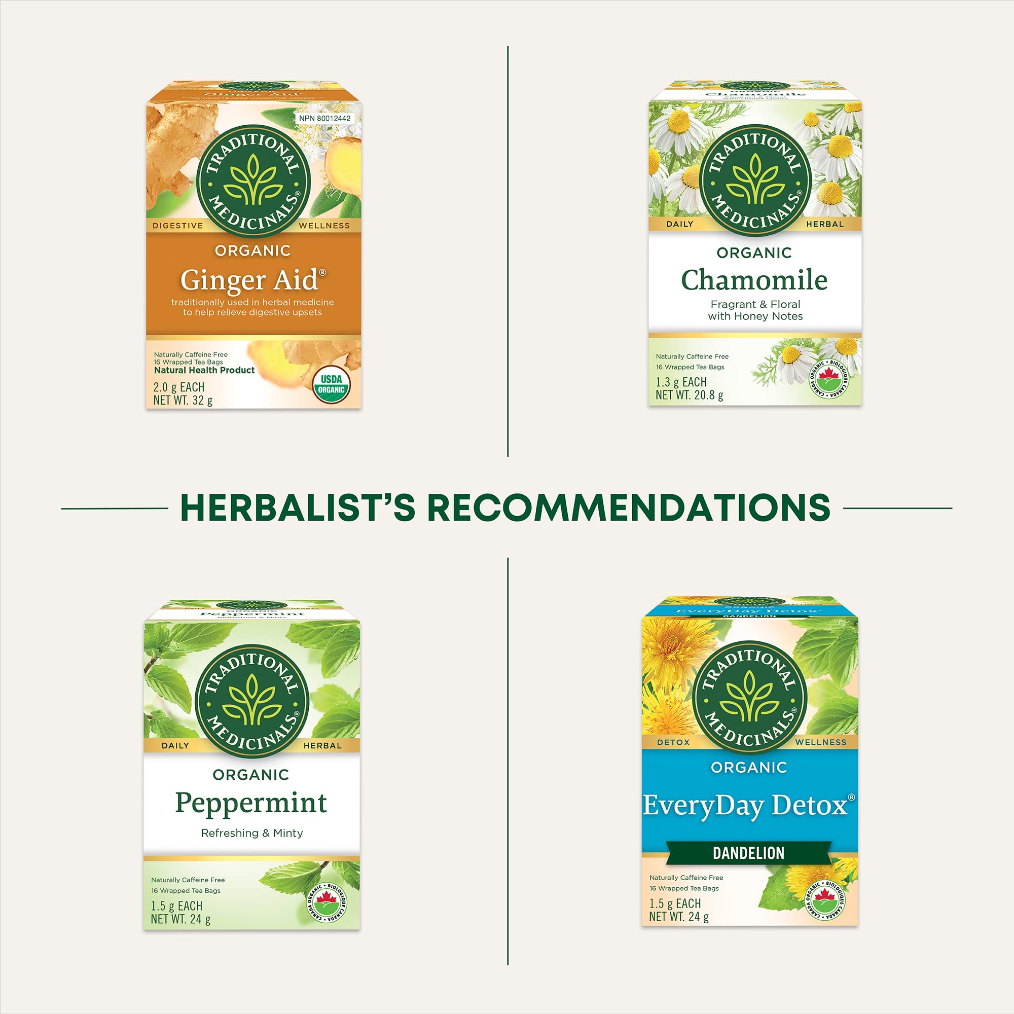 Traditional Medicinals - Belly Comfort Peppermint (16bg)