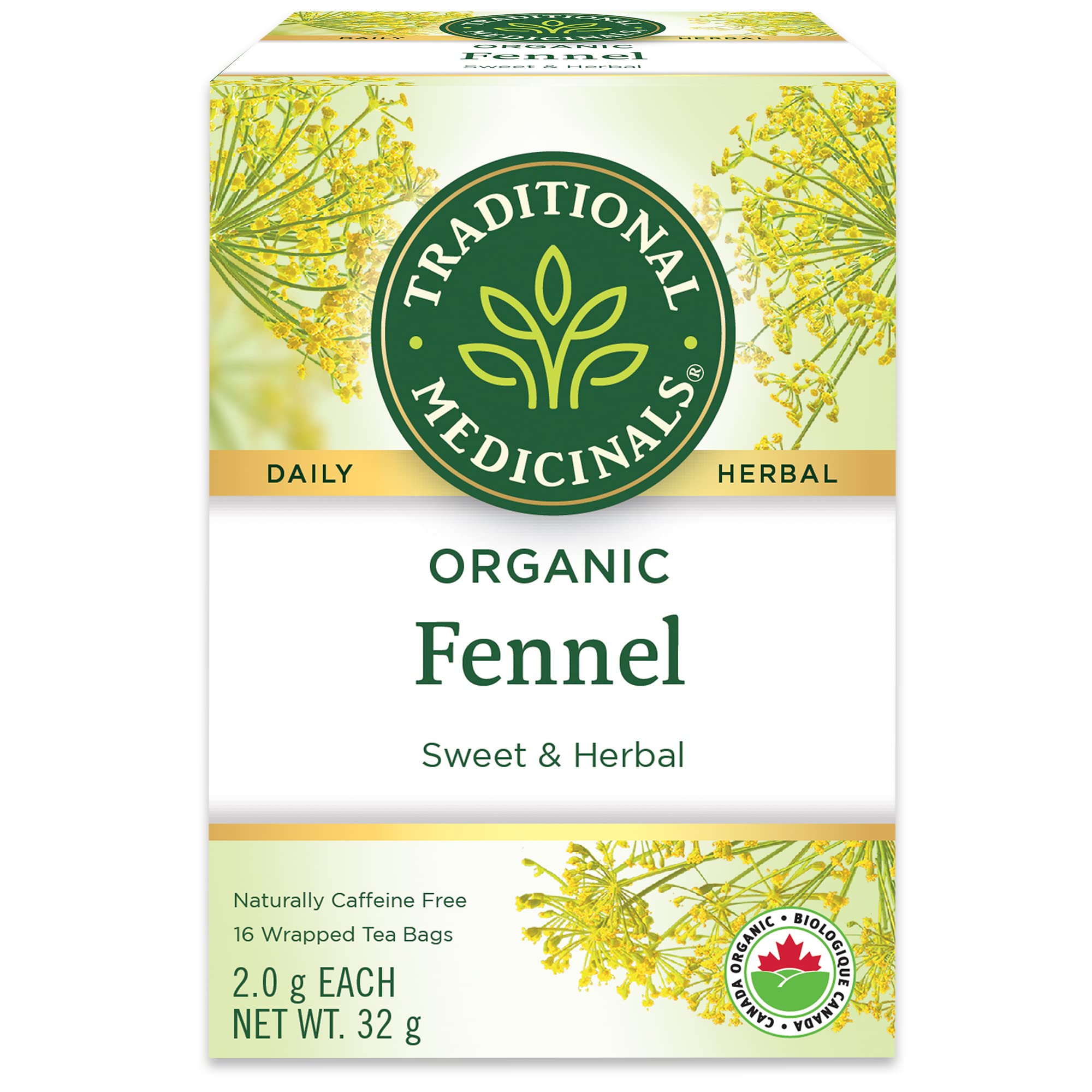 Traditional Medicinals - Organic Fennel (16bg)