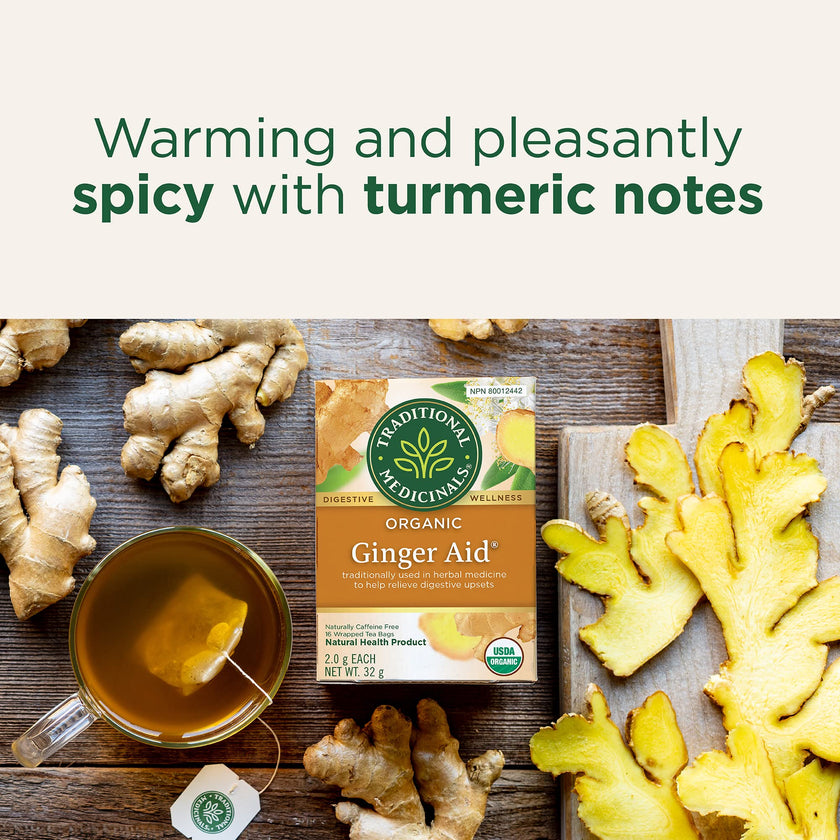 Traditional Medicinals - Organic Ginger Aid (16bg)