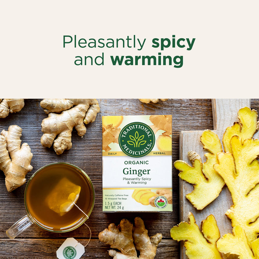 Traditional Medicinals - Organic Ginger (16bg)