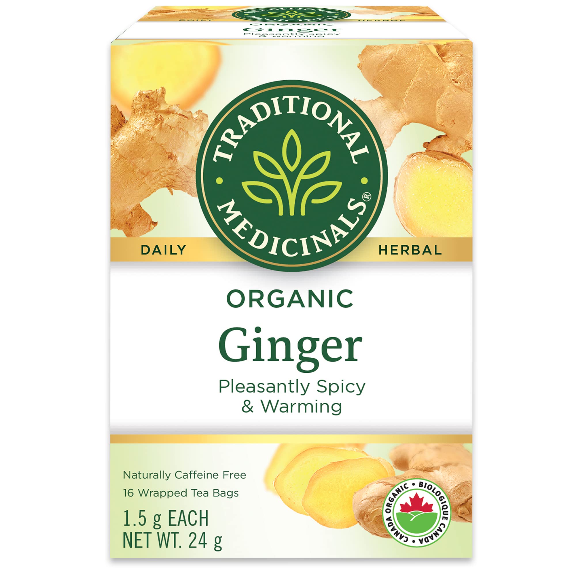 Traditional Medicinals - Organic Ginger (16bg)