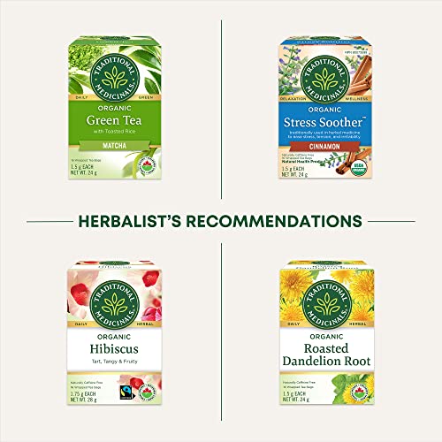 Traditional Medicinals - Organic Hawthorn With Hibiscus (16bg)